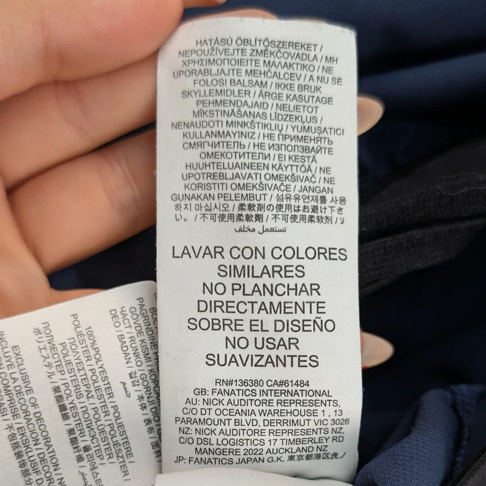 Nike x MLB Shorts Men's S Navy Blue Tampa Bay Rays Dri-FIT Training Baseball